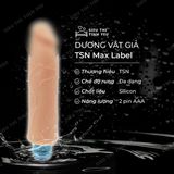( CÓ VIDEO ) Dương vật giả TSN Max Label rung đa chế độ dùng pin