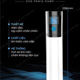 (Có Video)Máy tập tăng kích thước làm đẹp dương vật Evo Penis Pump tự động màn hình LCD