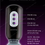 (Có video)Máy tập tăng kích thước làm đẹp dương vật Ailighter Nusmile Dr.jet tự động pin sạc