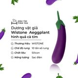 (Có video)Dương vật giả rung ngụy trang trái cá tím Wistone Aeggplant