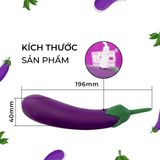 (Có video)Dương vật giả rung ngụy trang trái cá tím Wistone Aeggplant