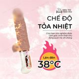 (Có video) Dương vật giả Erosex có bìu rung thục đa chế độ tỏa nhiệt làm ấm dùng pin sạc
