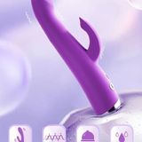 (Có video) Dương vật giả Durex Dual-Head Vibrator- Pulsing 5 chế độ rung dùng pin
