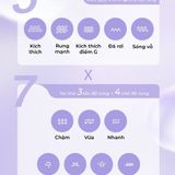 (Có video) Dương vật giả Durex Dual-Head Vibrator- Pulsing 5 chế độ rung dùng pin