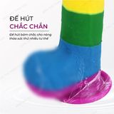 (Có video) Dương vật giả dính tường đa sắc Lovetoy Prider LGBT Style 7.5