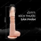 (Có video)Dương vật giả đa chế độ dùng pin dính tường Baile Thunder Up 