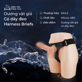 (Có video)Dương vật giả có dây đeo chắc chắn Pretty Love Harness Briefs