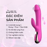 (CÓ VIDEO)Dương vật giả rung 10 chế độ tỏa nhiệt cao cấp Leten Thrusting Vibrator