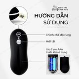 (CÓ VIDEO)Dương vật giả có dây đeo 10 chế độ rung Harness Rabbit Dong