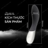 (CÓ VIDEO)Dương vật giả cao cấp 8 chế độ rung LeLo Mona Wave Black