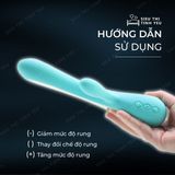 (CÓ VIDEO) Dương vật giả 12 chế độ rung cao cấp Lelo Soraya 2