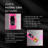 (Có video)Dương vật giả Baile Butterfly Dance đa chế độ rung thục xoay ngoáy dùng pin