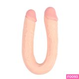 (Có video)Dương vật giả 2 đầu COC uốn cong đa chiều