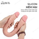 (Có video)Dương vật giả 2 đầu COC uốn cong đa chiều