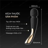 (Có video)Chày rung cao cấp LeLo Smart Wand 2 rung 10 chế độ dùng pin sạc