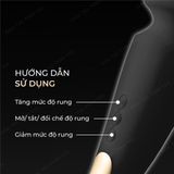 (Có video)Chày rung cao cấp LeLo Smart Wand 2 rung 10 chế độ dùng pin sạc