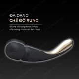 (Có video)Chày rung cao cấp LeLo Smart Wand 2 rung 10 chế độ dùng pin sạc