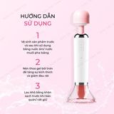 (Có video)Chày rung 2 đầu rung kết hợp lưỡi xoay đa năng Mizz Zee 