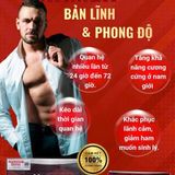 Kẹo nhân sâm tăng sinh lý lâu ra nam và nữ Hamer Mỹ 32 viên