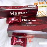 Kẹo nhân sâm tăng sinh lý lâu ra nam và nữ Hamer Mỹ 32 viên