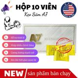 Kẹo nhân sâm tăng sinh lý lâu ra nam và nữ A7 ALPHA SEVEN Hộp 10 viên