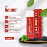 Bình xịt hỗ trợ kéo dài thời gian lâu ra dành cho nam Hamer USA