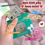 Kẹo ngậm tình yêu BJ hương bạc hà quan hệ miệng Dentiste Love Mint Hộp 20 Viên