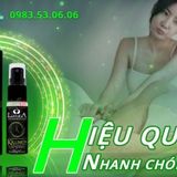 Chai xịt kéo dài thời gian lâu ra cho nam Kronos Chính Hãng