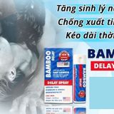 Chai xịt kéo dài thời gian lâu cho nam BamBoo Delay Spray Chính Hãng