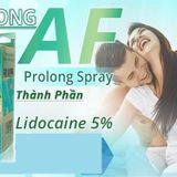 Chai xịt kéo dài thời gian cho nam Go Long Af Prolong Spray Chính Hãng
