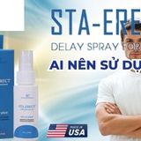 Chai xịt kéo dài thời gian cho nam Sta-Erect Delay Spray Chính Hãng