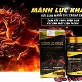 Viên uống bổ thận tráng dương tăng cường sinh lý Mãnh Lực Vương Nhật Khang Viên Uống Bổ Thận Tráng Dương (30 Viên)