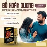 Chai xịt kéo dài thời gian lâu ra dành cho nam giới Bổ Hoàn Dương Super 5ml