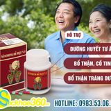 Viên uống bổ thận tráng dương tăng cường sinh lý Sâm Nhung Bổ Thận TW3 hộp 30 viên