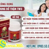 Viên uống bổ thận tráng dương tăng cường sinh lý Sâm Nhung Bổ Thận TW3 hộp 30 viên