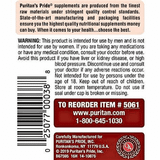 Viên uống bổ thận tráng dương tăng cường sinh lý Puritan's Pride Viper  120 viên