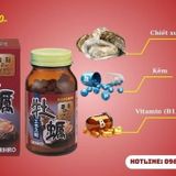Viên uống bổ thận tráng dương tăng cường sinh lý Orihiro Tinh Chất Hàu Tươi New Oyster Extract 120 viên