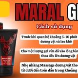 Gel kem bôi trơn hỗ trợ tăng kích thước dương vật Maral Gel 50ml
