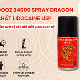 Chai xịt kéo dài thời gian lâu ra  Super Dooz 34000 Spray Dragon Chính Hãng