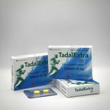 Viên uống hỗ trợ sinh lí nam giới  Tadall Extra hộp 1 vỉ x 2 viên Chính hãng