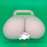 Mông giả silicon nguyên khối có âm đạo và hậu môn 5 size