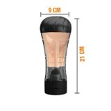 Âm đạo giả dài 218mm chất liệu silicon cao cấp