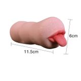 Âm đạo giả làm bằng silicon mềm dẻo hình miệng có lưỡi