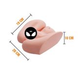 Âm đạo giả và hậu môn chất liệu silicon cao cấp