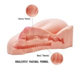 Âm đạo giả và hậu môn chất liệu silicon cao cấp
