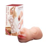 Âm đạo giả silicon hai đầu miệng và âm đạo dài 17cm