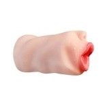 Âm đạo giả cầm tay silicon há miệng có răng dài 13cm 