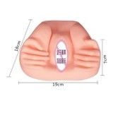 Khuân mông có âm đạo giả họa tiết bàn tay dài 19cm