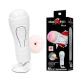 Cốc âm đạo giả hậu môn gắn tường có 12 chế độ rung