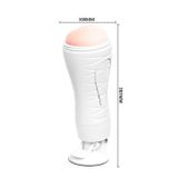 Cốc âm đạo giả hậu môn gắn tường có 12 chế độ rung